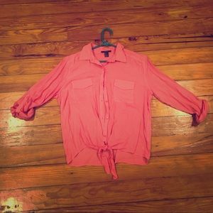 Pink lightweight blouse!